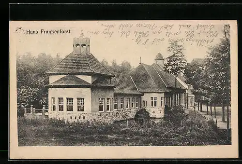 AK Bensberg, Wald-Hotel-Restaurant Haus Frankenforst von Walter Major