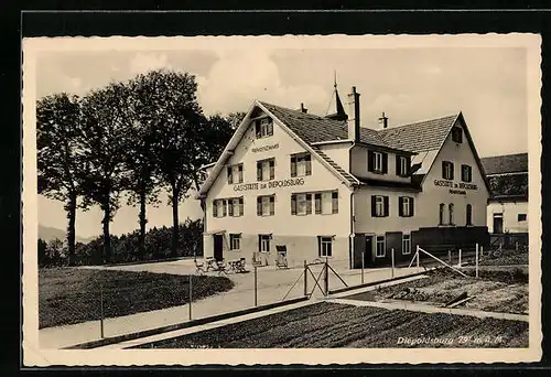 AK Weilheim-Teck, Gasthaus und Erholungsheim Diepoldsburg