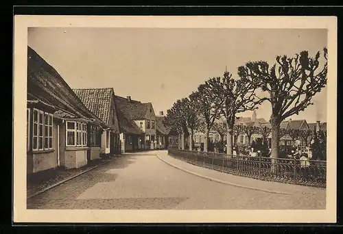 AK Schleswig, Strassenpartie Süd-Holm