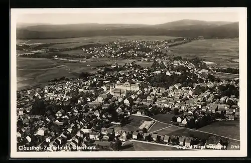 AK Clausthal-Zellerfeld, Blick auf die Stadt