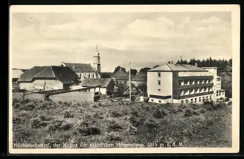 AK Höchenschwand, Blick zum Hotel Alpenblick