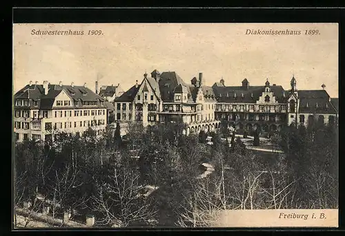 AK Freiburg i. B., Diakonissenhaus und Schwesternhaus