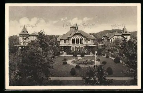 AK Coswig, Heilstätte Lindenhof der Landesversicherungsanstalt Sachsen