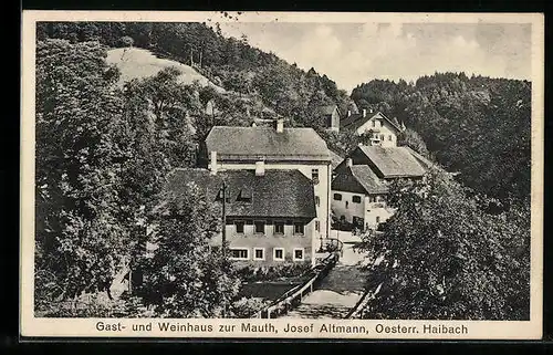 AK Haibach, Gast- und Weinhaus zur Mauth