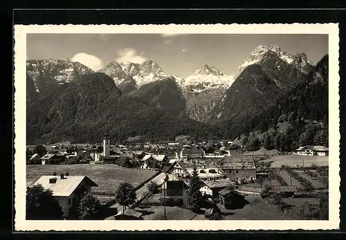 AK Lofer, Ortsansicht gegen die Steinberge