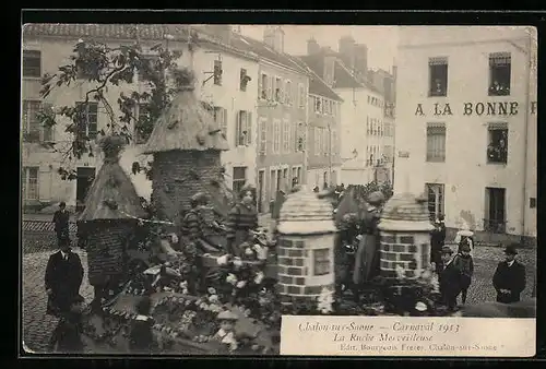 AK Chalon-sur-Saone, Carnaval 1913, La Ruche Merveilleuse, Fasching