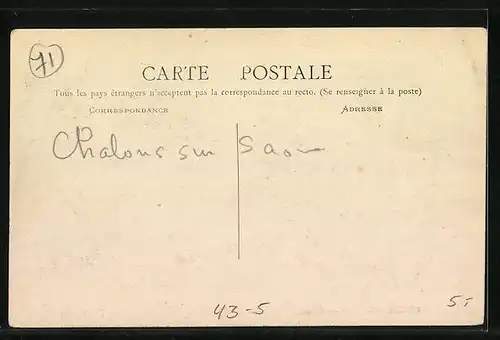 AK Chalon-sur-Saone, Carnaval 1912, Reception des Reines a la Sous-Prefecture, Fasching