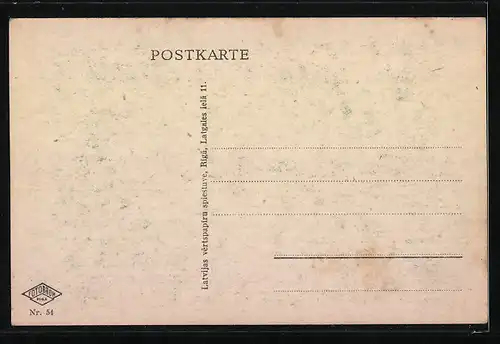 AK Riga, Strassenpartie am Opernhaus, Operas nams