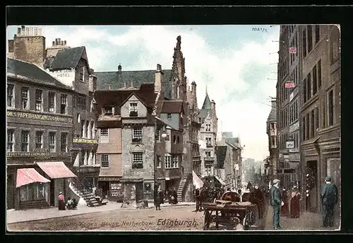 AK Edinburgh, John Knox`s House Netherbow