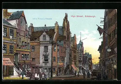 AK Edinburgh, John Knox`s House, High Street