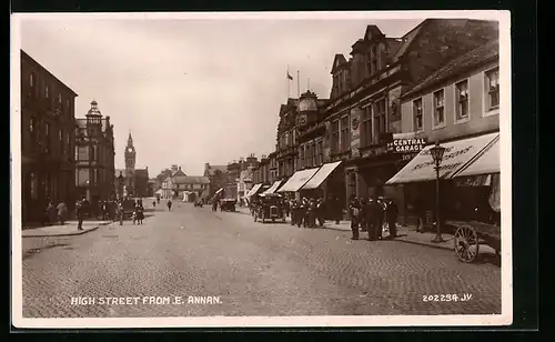 AK Annan, High Street from East