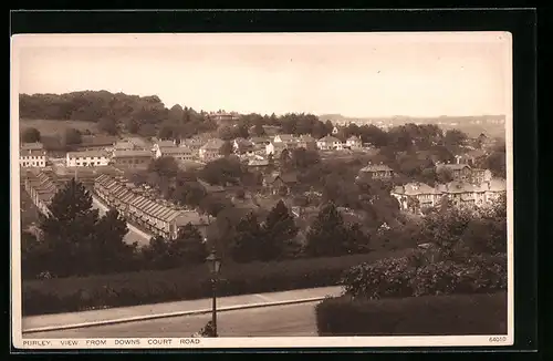 AK Purley, View from Downs Court Road