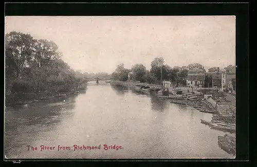 AK Richmond, The River from Richmond Bridge