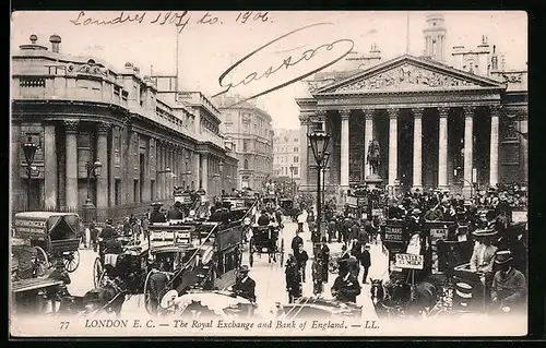 AK London-EC, The Royal Exchange and Bank of England
