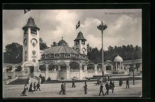 AK Bern, Landes-Ausstellung 1914, Restaurant Studerstein