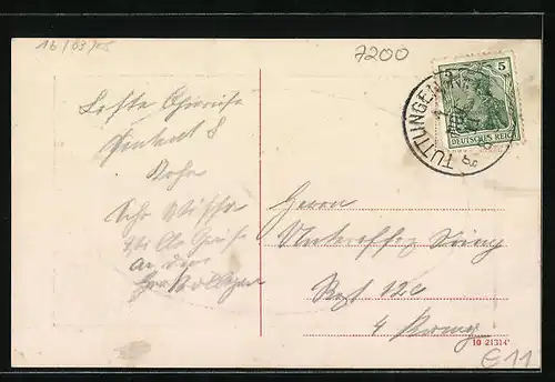 AK Tuttlingen, Ortspartie mit Anlagen