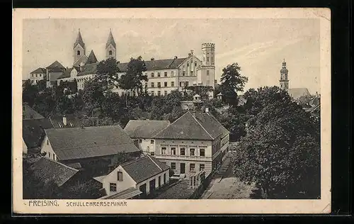 AK Freising, Teilansicht mit Schullehrerseminar