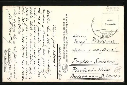 AK Schelklingen, Ortsansicht vom Flugzeug aus