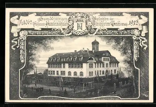 AK Kirchheim-Teck i. Wittbg., 50 jährigesBestehen der Höheren Handelsschule 1862-1912
