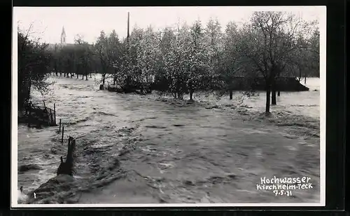 AK Kirchheim-Teck, Hochwasser 7.5.31