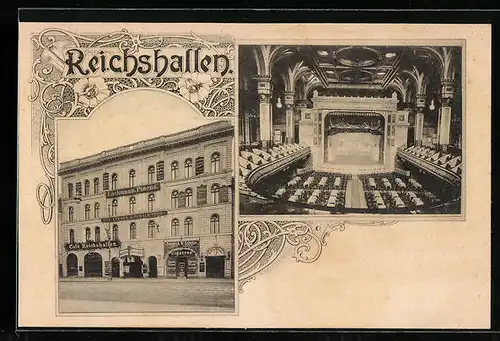 AK Berlin, Cafe Reichshallen