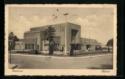 AK Bussum, Bahnhof-Station