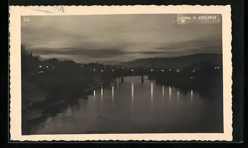 AK Maribor, Panorama bei Nacht, noci