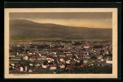AK Marburg a. D., Totalansicht