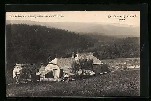 AK Védrines, la Chaine de la Margeride