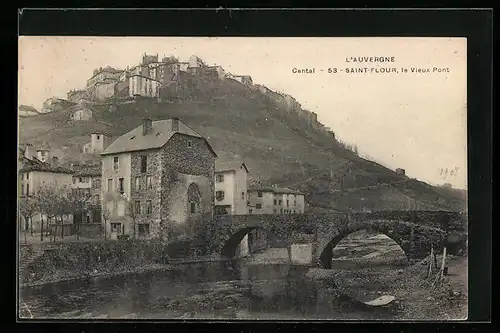 AK Saint-Flour, le Vieux Pont