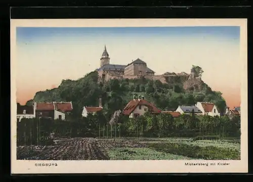 AK Siegburg, Michaelsberg mit Kloster