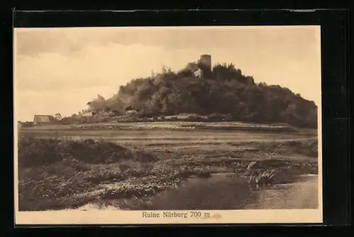 AK Nürburg, Blick zur Ruine