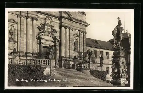 AK Bamberg, Michaelsberg, Kirchenportal