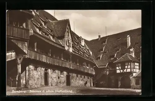 AK Bamberg, Inneres d. alten Hofhaltung