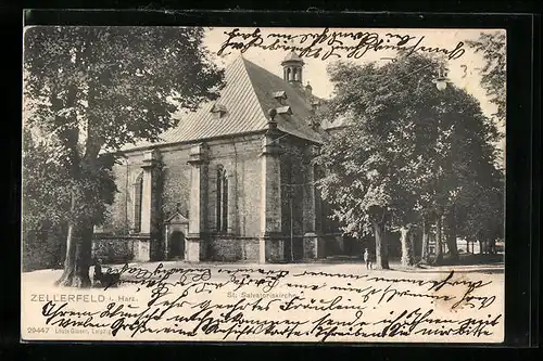 AK Zellerfeld i. Harz, St. Salvatoriskirche