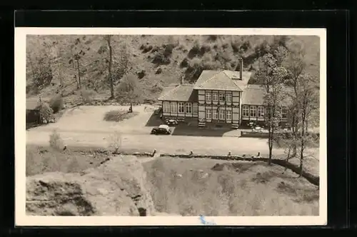 AK Finsterbergen / Thür. Wald, HO-Gaststätte Steigermühle