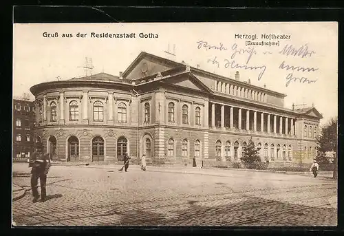 AK Gotha, Herzogl. Hoftheater