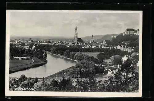 AK Landshut a. Isar, Gesamtansicht