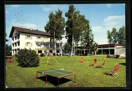 AK Prien-Stock am Chiemsee, Hotel Reinhart und Golf-Hotel mit Tischtennisplatte