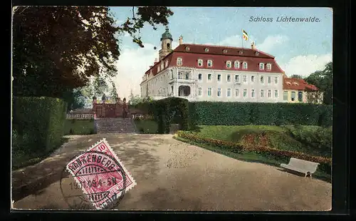 AK Frankenberg i. Sa., Schloss Lichtenwalde