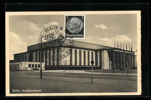 AK Berlin-Charlottenburg, Deutschlandhalle