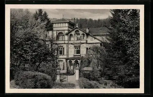 AK Friedrichroda i. Thür., Gasthaus Gielen, Bes. M. Willweber