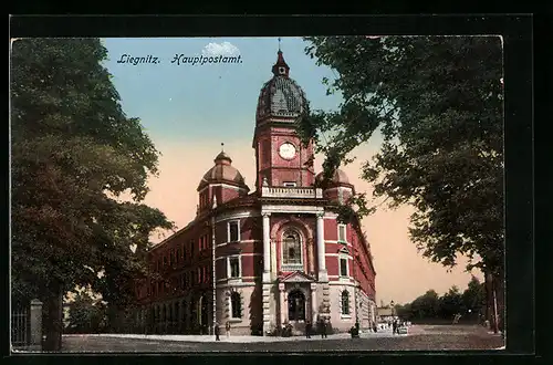 AK Liegnitz, Hauptpostamt