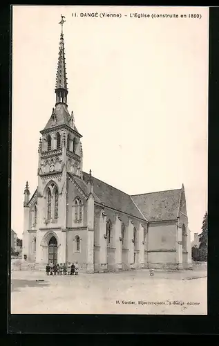 AK Dangé, L`Eglise construite en 1860