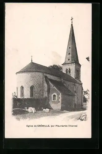 AK Crémille, L`Église par Pleumartin