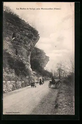 AK Saulgé près Montmorillon, Les Roches