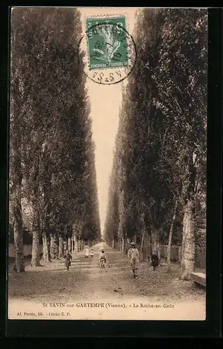 AK St-Savin-sur-Gartempe, La Roche-en-Goût