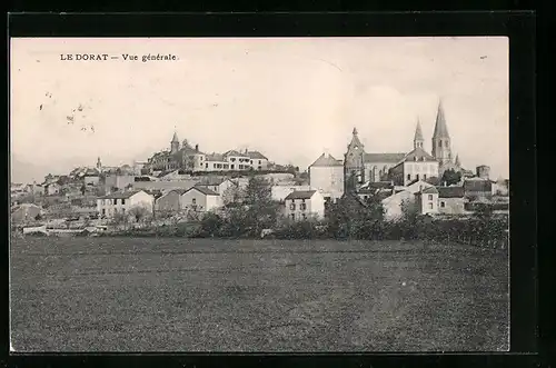 AK Le Dorat, Vue générale