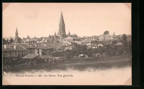 AK Le Dorat, Vue générale