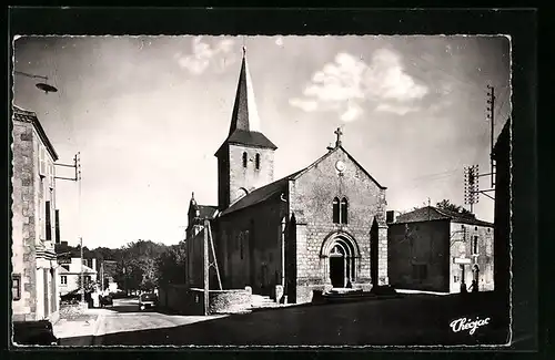 AK Dournazac, l'Eglise, Monument Historique